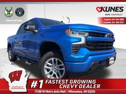 Riptide Blue Metallic 2025 Chevrolet Silverado 1500 RST