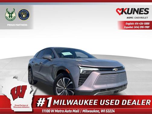 Galaxy Gray Metallic 2025 Chevrolet Blazer EV AWD LT