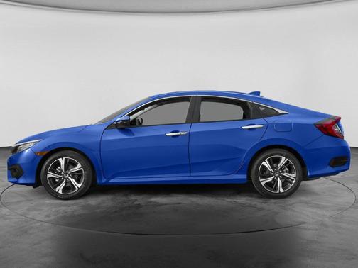 Blue 2016 Honda Civic Touring
