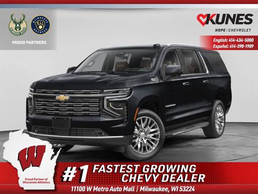 Black 2026 Chevrolet Suburban High Country, 4WD