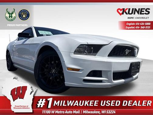 OXFORD WHITE 2014 Ford Mustang V6