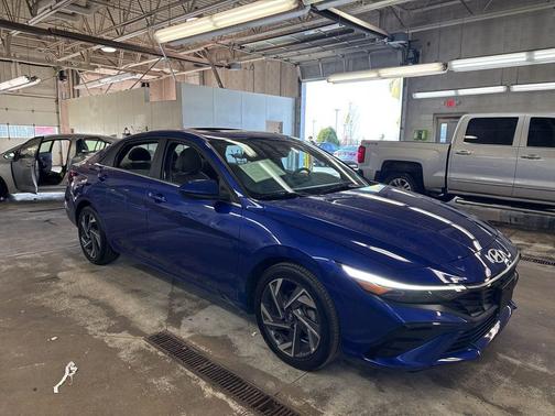 Intense Blue 2025 Hyundai ELANTRA SEL