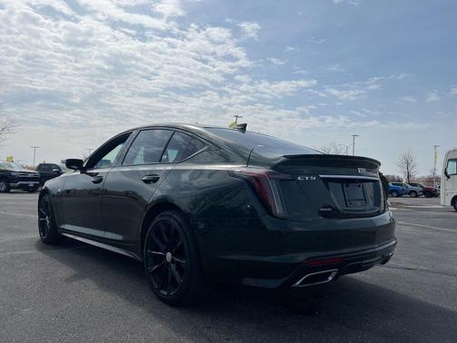 Evergreen Metallic 2021 Cadillac CT5 Sport RWD