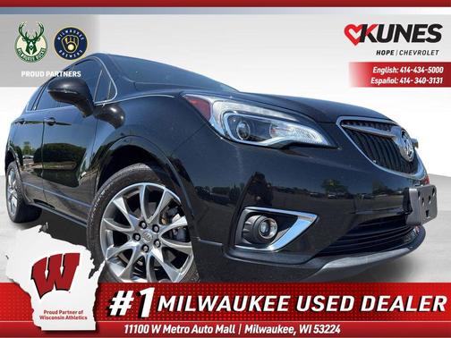 Ebony Twilight Metallic 2020 Buick Envision AWD Essence
