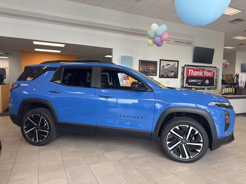 Reef Blue Metallic 2026 Chevrolet Equinox AWD RS
