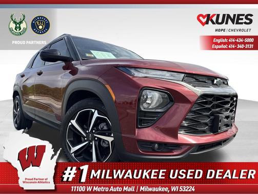 Crimson Metallic 2022 Chevrolet Trailblazer RS