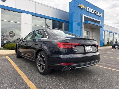 Blue 2017 Audi A4 2.0T Premium Plus