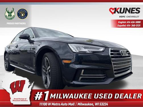 Blue 2017 Audi A4 2.0T Premium Plus