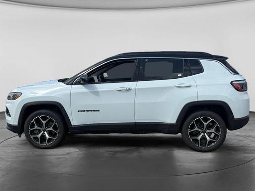 Bright White Clearcoat 2025 Jeep Compass Limited
