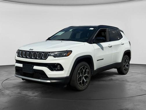 Bright White Clearcoat 2025 Jeep Compass Limited