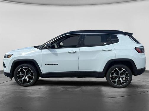 Bright White Clearcoat 2025 Jeep Compass Limited