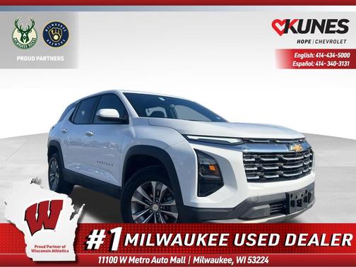 Summit White 2025 Chevrolet Equinox 1LT