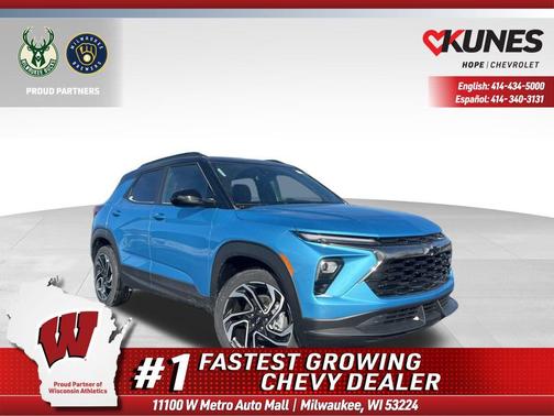 Marina Blue Metallic 2026 Chevrolet Trailblazer RS