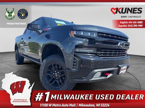 Shadow Gray Metallic 2020 Chevrolet Silverado 1500 LT Trail Boss
