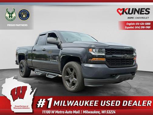 Black 2017 Chevrolet Silverado 1500 WT