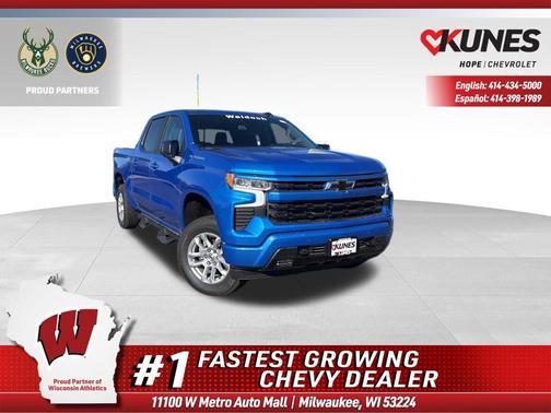 Riptide Blue Metallic 2025 Chevrolet Silverado 1500 RST