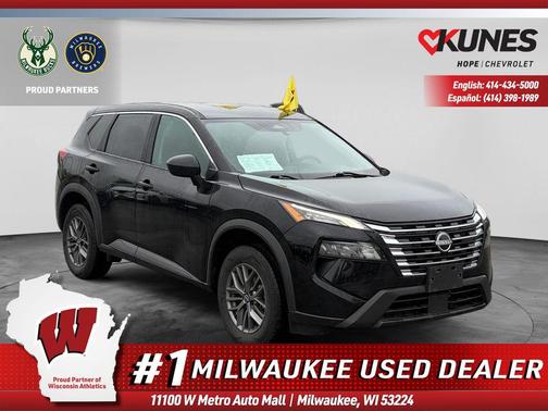 Super Black 2024 Nissan Rogue S