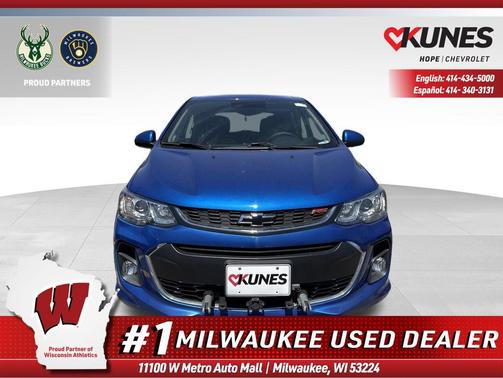 Kinetic Blue Metallic 2018 Chevrolet Sonic LT