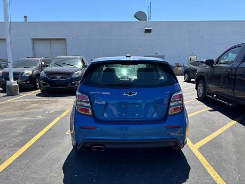 Kinetic Blue Metallic 2018 Chevrolet Sonic LT