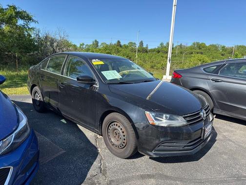 Black 2017 Volkswagen Jetta 1.4T S