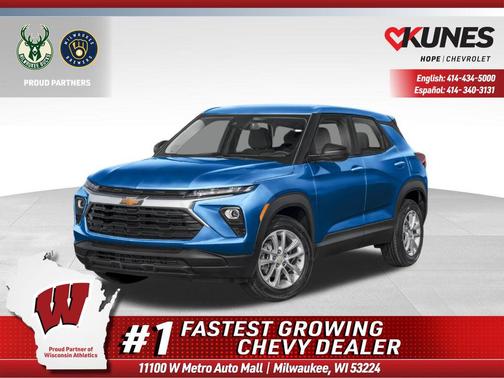 Marina Blue Metallic 2026 Chevrolet Trailblazer LS