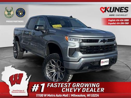 Sterling Gray Metallic 2025 Chevrolet Silverado 1500 RST