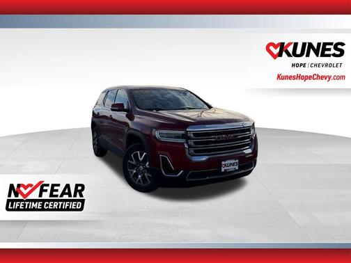 Volcanic Red Tintcoat 2023 GMC Acadia FWD SLE