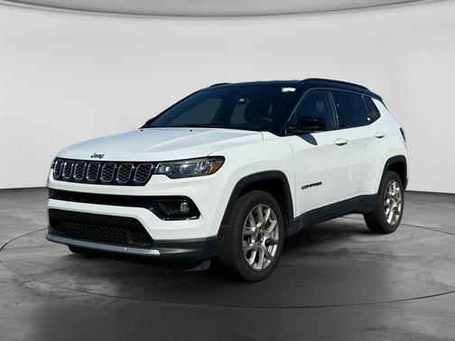 Bright White Clearcoat 2025 Jeep Compass Limited