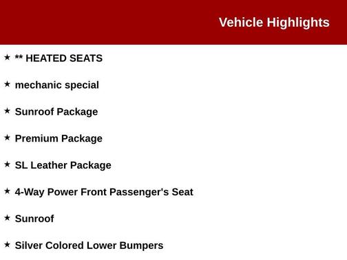 2005 Nissan Murano SL