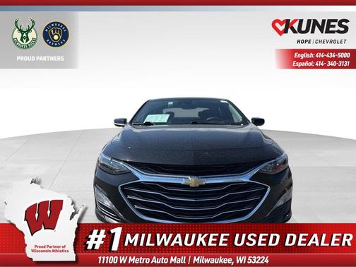 Mosaic Black Metallic 2023 Chevrolet Malibu FWD 1LT