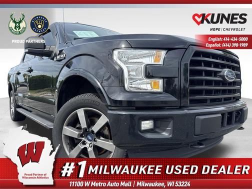 SHADOW BLACK 2016 Ford F-150 XLT