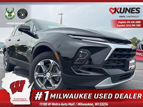 Black 2025 Chevrolet Blazer 2LT
