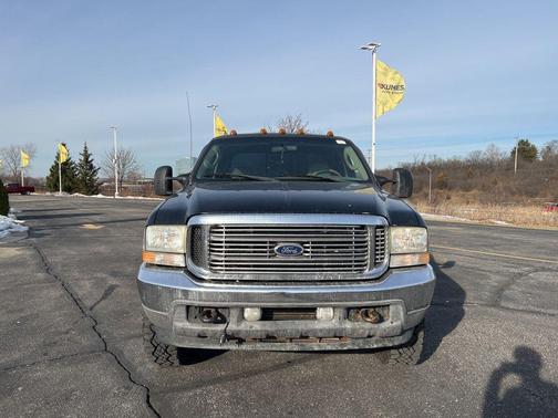 Black Clearcoat 2003 Ford F-250 Lariat