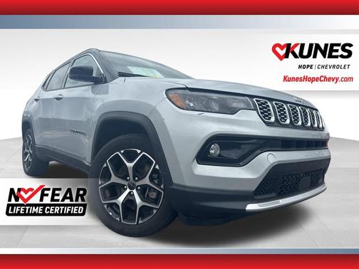 Silver Zynith Metallic Clearcoat 2025 Jeep Compass Limited
