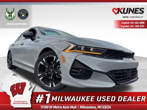 Wolf Gray 2023 Kia K5 GT-Line