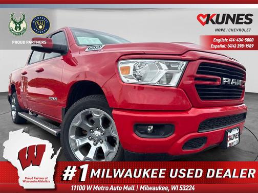 Flame Red Clearcoat 2019 RAM 1500 Big Horn