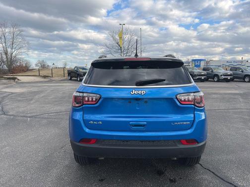 Hydro Blue Pearlcoat 2025 Jeep Compass Limited