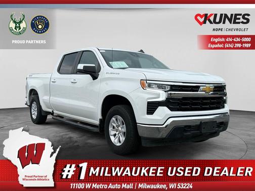 Summit White 2025 Chevrolet Silverado 1500 LT