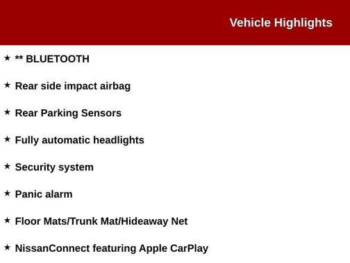 2024 Nissan Altima 2.5 SV
