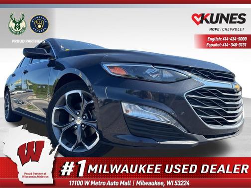 Dark Ash Metallic 2023 Chevrolet Malibu FWD 1LT