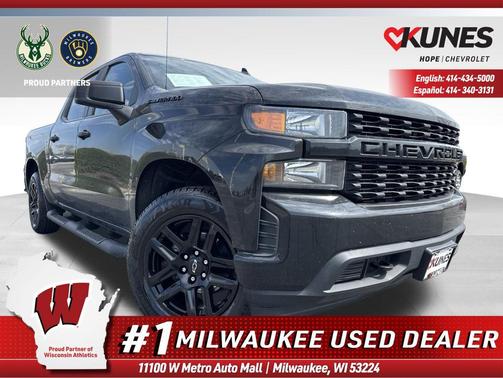 Black 2020 Chevrolet Silverado 1500 Custom