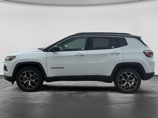 Bright White Clearcoat 2025 Jeep Compass Limited