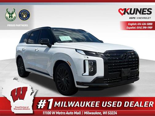 Hyper White 2024 Hyundai PALISADE Calligraphy Night Edition