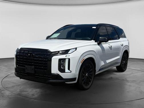 Hyper White 2024 Hyundai PALISADE Calligraphy Night Edition