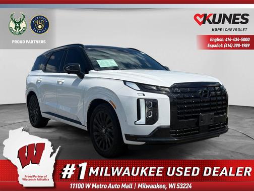 Hyper White 2024 Hyundai PALISADE Calligraphy Night Edition