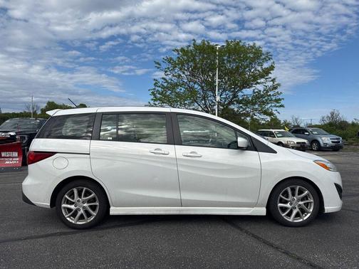 Crystal White Pearl 2012 Mazda Mazda5 Touring