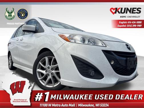 Crystal White Pearl 2012 Mazda Mazda5 Touring