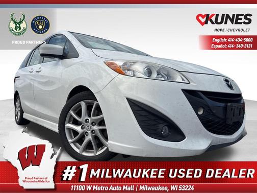 Crystal White Pearl 2012 Mazda Mazda5 Touring