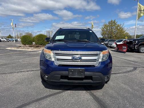 DEEP IMPACT BLUE METALLIC 2015 Ford Explorer XLT