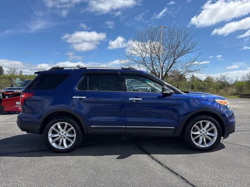 DEEP IMPACT BLUE METALLIC 2015 Ford Explorer XLT